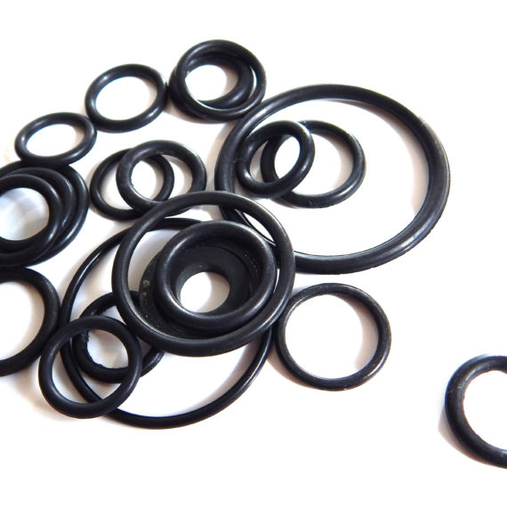 Rubber o-ring gaskets